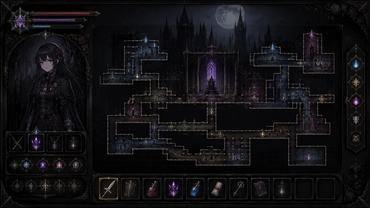哥特少女勇闯恶魔城2 实机画面 展示图 8