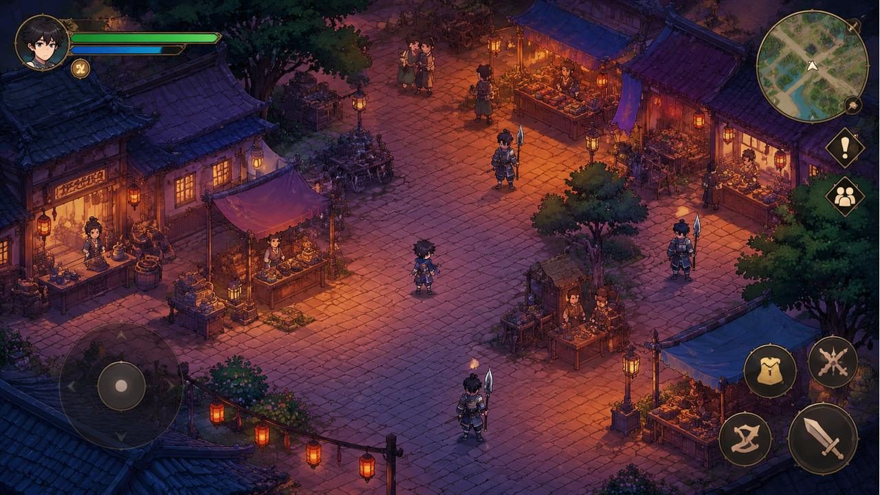 交易街的屑卫兵 实机画面 资料图 7