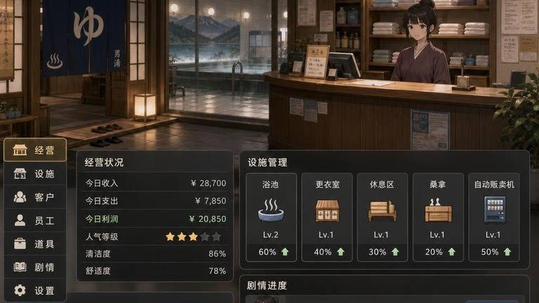 背德浴场 操作界面 画面 4