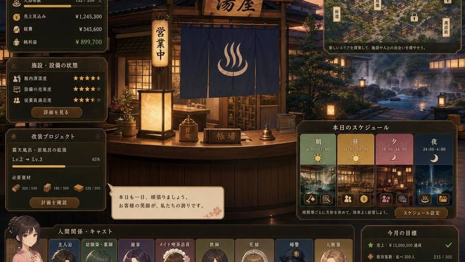 背德浴场 主线事件 实机截图 8
