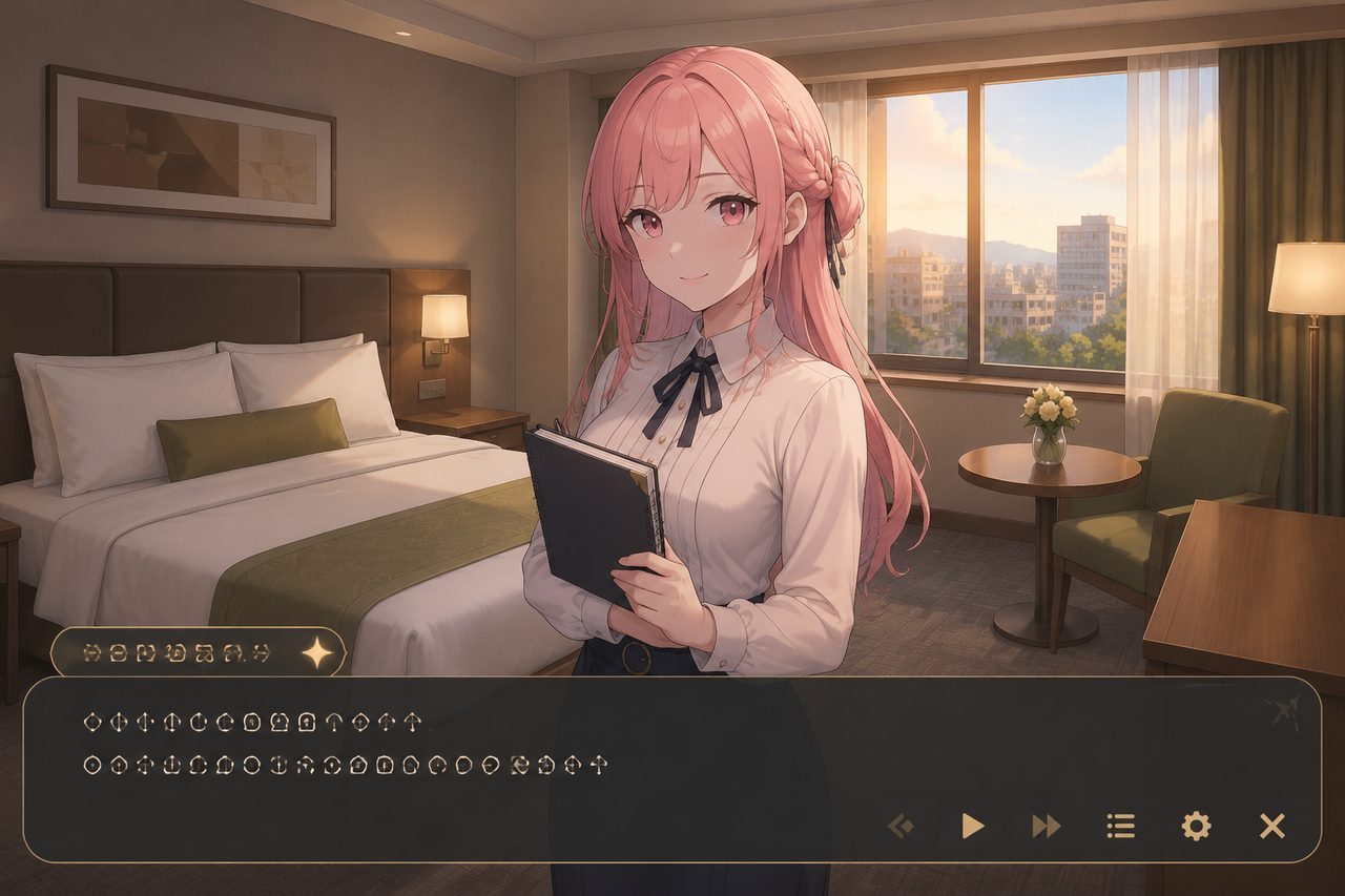 蛋少女 视觉小说 页面配图 6